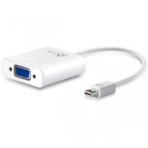 (まとめ) j5 Create MiniDisplayPort VGA変換アダプター JDA112 1個 【×5セット】
