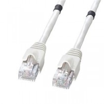 (まとめ) サンワサプライUTPエンハンスドカテゴリ5 ハイグレード単線クロスケーブル ホワイト 10m KB-10T5-10CN 1本 【×5セット】