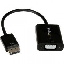 (まとめ) StarTech DisplayPort1.2-VGA変換アダプタ 1920×1200 ブラック DP2VGA3 1個 【×5セット】