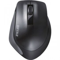 (まとめ) バッファロー 無線 BlueLED3ボタン プレミアムフィットマウス ブラック BSMBW300MBK 1個 【×10セット】
