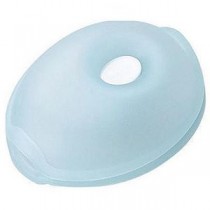 (まとめ) ヤザワ くるくるコード巻 クリアブルーKCM4CB 1セット(10個) 【×10セット】