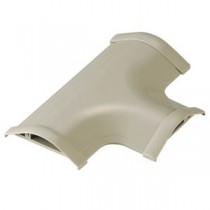 (まとめ) エレコム モール接続ユニット T型分岐 幅75mm用 ベージュ LD-GAT57 1個  【×10セット】