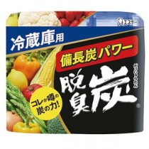(まとめ) エステー 脱臭炭 冷蔵庫用 140g 1セット（3個）  【×10セット】