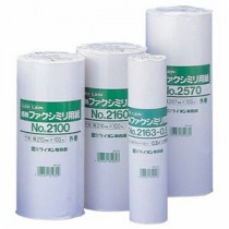 (まとめ) ライオン事務器 感熱ファクシミリ用紙210mm×30m×1インチ No.2103-0.5 1本  【×10セット】