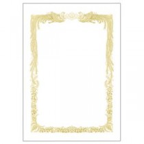 (まとめ) TANOSEE 賞状用紙 白 A3 ヨコ書用 1冊（10枚）  【×10セット】