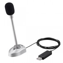 (まとめ) バッファロー マイクロフォン USB接続小型スタンドタイプ BSHSMUM110SV 1台 【×10セット】