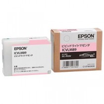 (まとめ) エプソン EPSON インクカートリッジ ビビッドライトマゼンタ ICVLM89 1個  【×10セット】