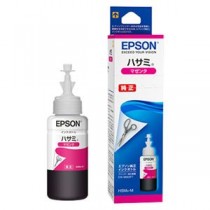 (まとめ) エプソン インクボトル ハサミ マゼンタ70ml HSM-M 1個  【×10セット】