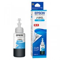 (まとめ) エプソン インクボトル ハサミ シアン70ml HSM-C 1個  【×10セット】