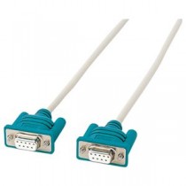 (まとめ) サンワサプライ RS-232Cケーブルインタリンク クロス D-Sub9pinメス 2.0m KR-LK2 1本 【×10セット】