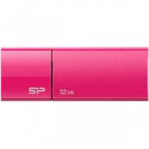 (まとめ) シリコンパワーUSB2.0フラッシュメモリ Ultima U05 32GB ピンク SP032GBUF2U05V1H 1個 【×10セット】
