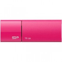 (まとめ) シリコンパワーUSB2.0フラッシュメモリ Ultima U05 16GB ピンク SP016GBUF2U05V1H 1個 【×10セット】