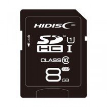 (まとめ) ハイディスク SDHCカード 8GBclass10 UHS-I対応 HDSDH8GCL10UIJP3 1枚 【×10セット】