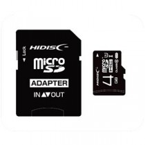(まとめ) ハイディスク microSDHCカード4GB class10 UHS-I対応 SD変換アダプター付き HDMCSDH4GCL10UIJP3 1枚 【×10セット】