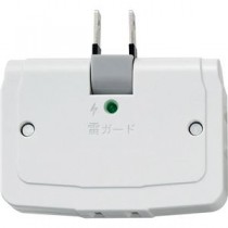 (まとめ) ELPA 耐雷サージ コーナータップA-360SB(W) 1個 【×30セット】