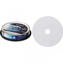 (まとめ) RiDATA 録画用DVD-R 120分1-16倍速 ホワイトワイドプリンタブル スピンドルケース D-RCP16X.PW10RD D1パック(10枚)  【×30セット】