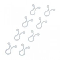 (まとめ) エレコム ケーブル結束クリップ束線径Φ18.0mm LD-CC18 1パック(25個) 【×30セット】