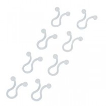 (まとめ) エレコム ケーブル結束クリップ束線径Φ11.5mm LD-CC11 1パック(25個) 【×30セット】