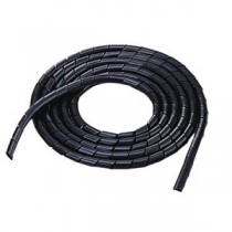 (まとめ) エレコム ケーブルスパイラルチューブ内径6mm 長さ2m ブラック BST-6BK 1本 【×30セット】