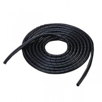 (まとめ) エレコム ケーブルスパイラルチューブ内径4mm 長さ2m ブラック BST-4BK 1本 【×30セット】