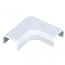 (まとめ) エレコム フラットモール接続ユニット マガリ 幅22mm用 ホワイト LD-GAFM2/WH 1個  【×50セット】