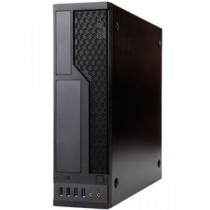 スリム型300W 80Plus Platinum搭載オフィス向けのスリムMicroATXケース IW-CE685/300P