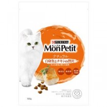 〔まとめ〕 キャットフード ペットフード モンプチ ドライ バッグ ナチュラル 白身魚とチキンの贅沢 500g 12セット ペット用品【代引不可】