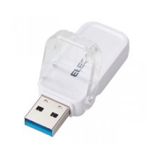 エレコム USBメモリー USB3.1（Gen1）対応 フリップキャップ式 32GB ホワイト MF-FCU3032GWH