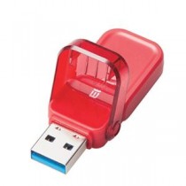 エレコム USBメモリー USB3.1（Gen1）対応 フリップキャップ式 64GB レッド MF-FCU3064GRD