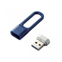 エレコム USBメモリー USB3.2（Gen1）対応 キャップ式 LPU 64GB ブルー MF-LPU3064GBU