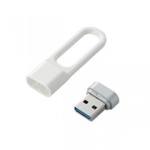 エレコム USBメモリー USB3.2（Gen1）対応 キャップ式 LPU 64GB ホワイト MF-LPU3064GWH