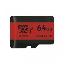 グリーンハウス GAUDI microSDXCカード UHS-I U1 クラス10 64GB 3年保証 CRGMSDXCU1A64G