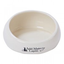 （まとめ）アドメイト ラパン ポタリー ラビット ディッシュ(ペット用品)【×4セット】