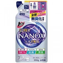 （まとめ）ライオン トップSUPER NANOX ニオイ専用350g 詰替（×20セット）