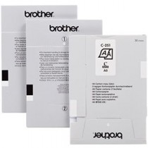 ブラザー MPRINTシリーズ用ペーパーカセット 複写紙（2枚複写）A6サイズ C-251 1セット（300枚：30枚×10カセット）