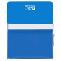 コクヨ マグネットポケット A4300×240mm 青 マク-500NB 1セット（6個）