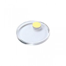 コクヨ 強力カラーマグネット＜クリヤー＞ φ40×6mm 黄 マク-T40NY 1セット（20個：2個×10パック）
