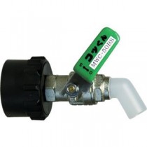 ミヤサカ工業コッくんBタイプ（Φ50用）バイトン仕様 レバー緑 MWC-50BSG-VITON 1個