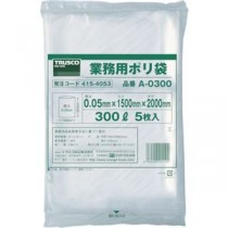 TRUSCO 業務用ポリ袋 厚み0.05×800L A-0800 1パック（5枚）