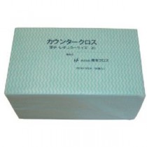 橋本クロスカウンタークロス（ダブル）薄手 グリーン 3UG 1箱（450枚）