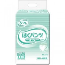 リブドゥコーポレーション リフレはくパンツ スリムタイプ L 1セット（108枚：18枚×6パック）