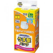 カミ商事 エルモア いちばんうす型パンツ L-LL 1セット（56枚：14枚×4パック）