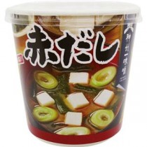 （まとめ）神州一味噌 おいしいね！！赤だしカップ 24.2g 1セット（18食：6食×3ケース）【×2セット】【代引不可】