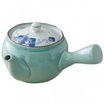 （まとめ）西海陶器 掛分ぶどう 中急須 400ml 1個【×2セット】