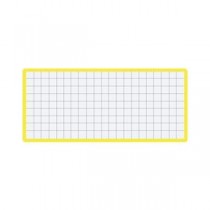 （まとめ）コクヨ マグネット見出し43×104mm 黄 マク-412Y 1セット（10個）【×2セット】