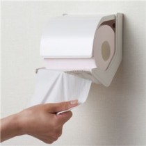 （まとめ）シマブン トイレットペーパーホルダーおくだけ 標準タイプ オフホワイト OT-946-500-7 1個【×2セット】