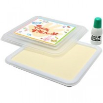（まとめ）シヤチハタ てがたすたんぷセットグリーン HT-AS-G 1パック【×5セット】