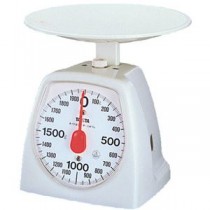 （まとめ）タニタ クッキングスケール 2kgホワイト 1439-WH-2kg 1台【×5セット】
