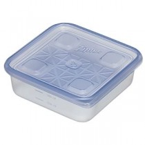 （まとめ）旭化成ホームプロダクツ業務用ジップロック コンテナー 正方形 700ml 1パック（10個）【×5セット】
