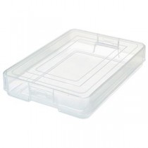 （まとめ）TANOSEE PPデスクトレーA4クリアホルダー対応 1個【×5セット】